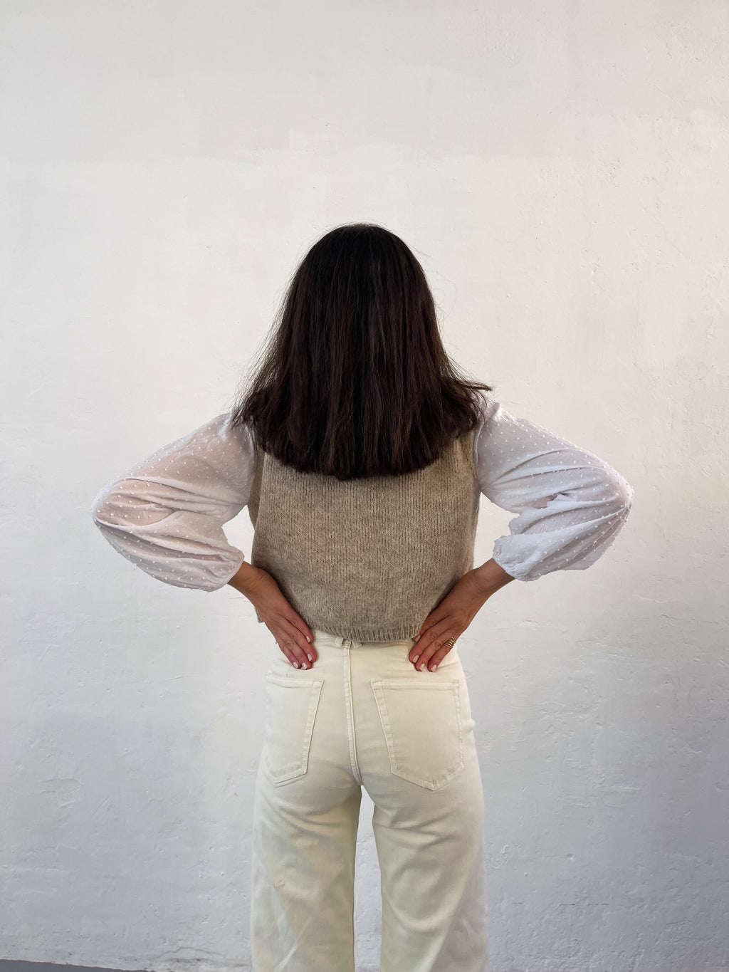 Gilet Rous Beige