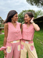 Pantalones Greta Vainilla