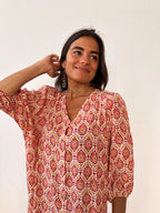 Robe Mica Grenat