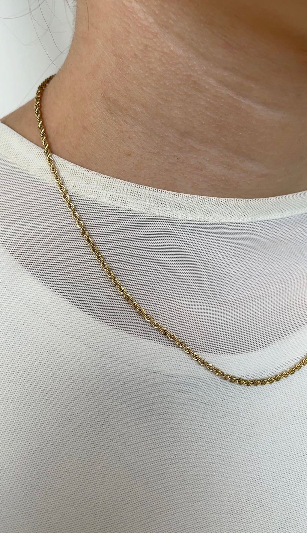 Thin Braided-halsband