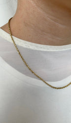 Thin Braided-halsband