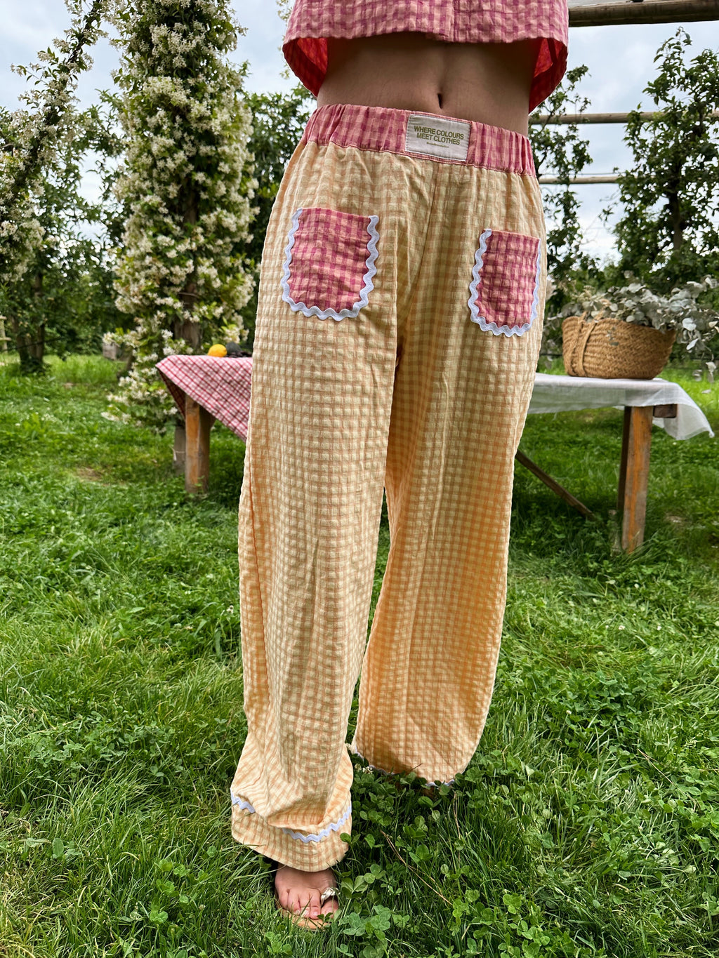 Pantalones Greta Vainilla
