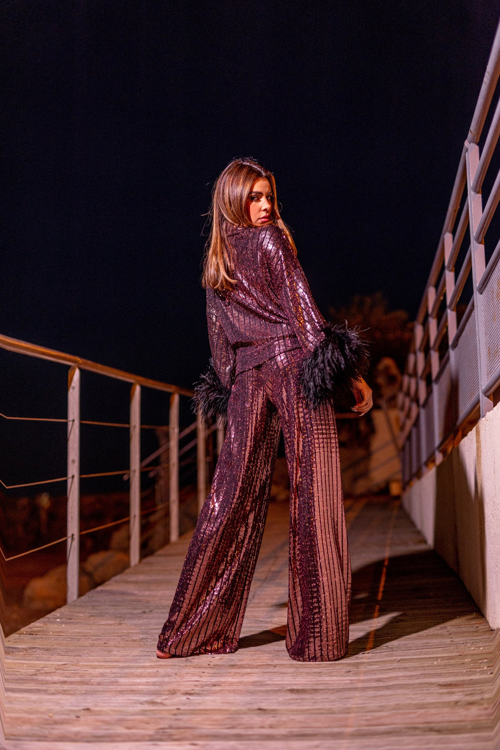 Pantalón Olivia - Bronze