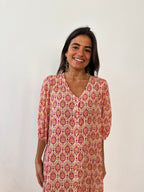 Robe Mica Grenat