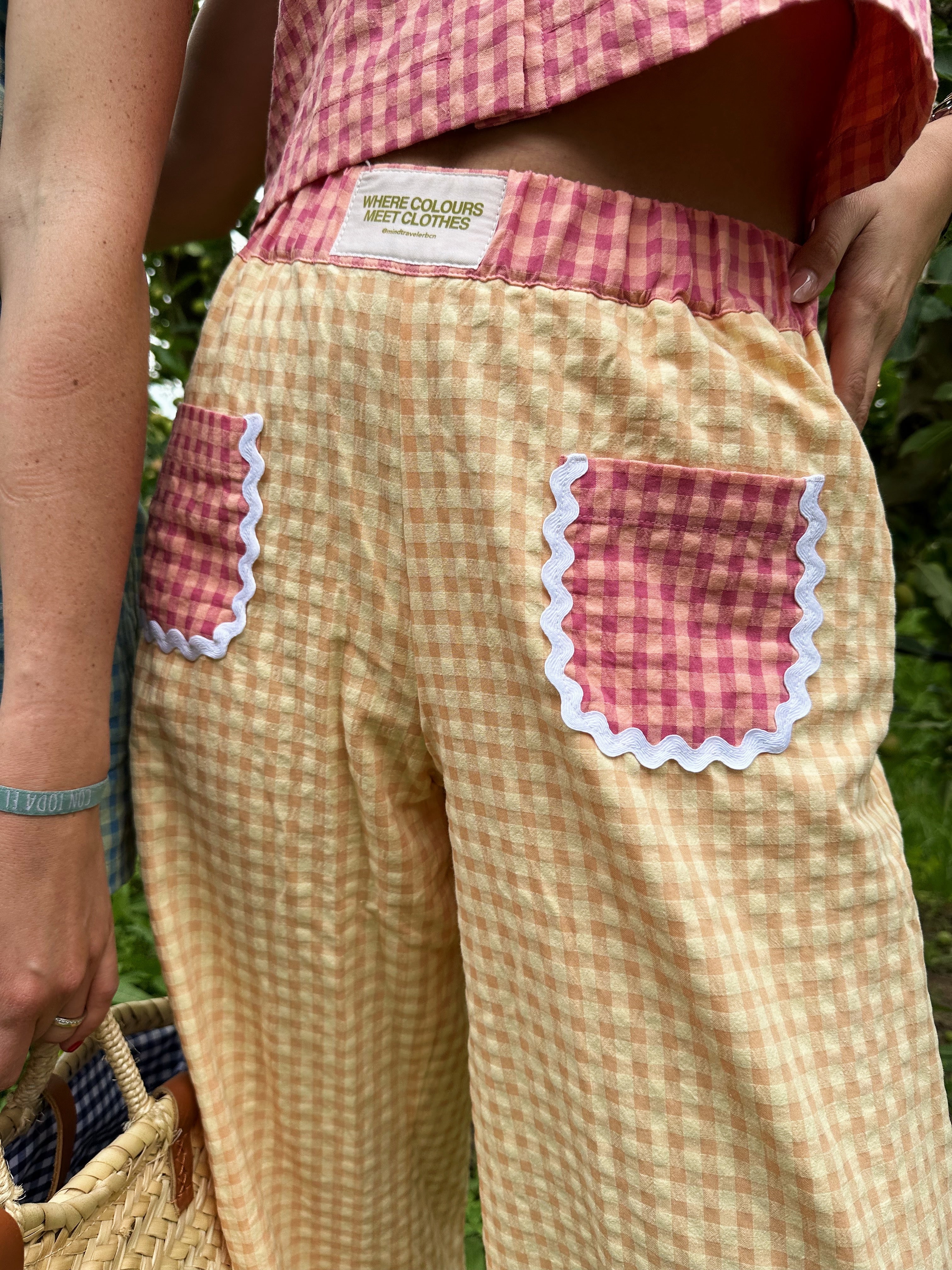 Pantalones Greta Vainilla