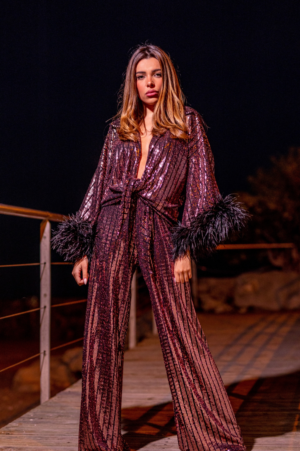 Pantalón Olivia - Bronze