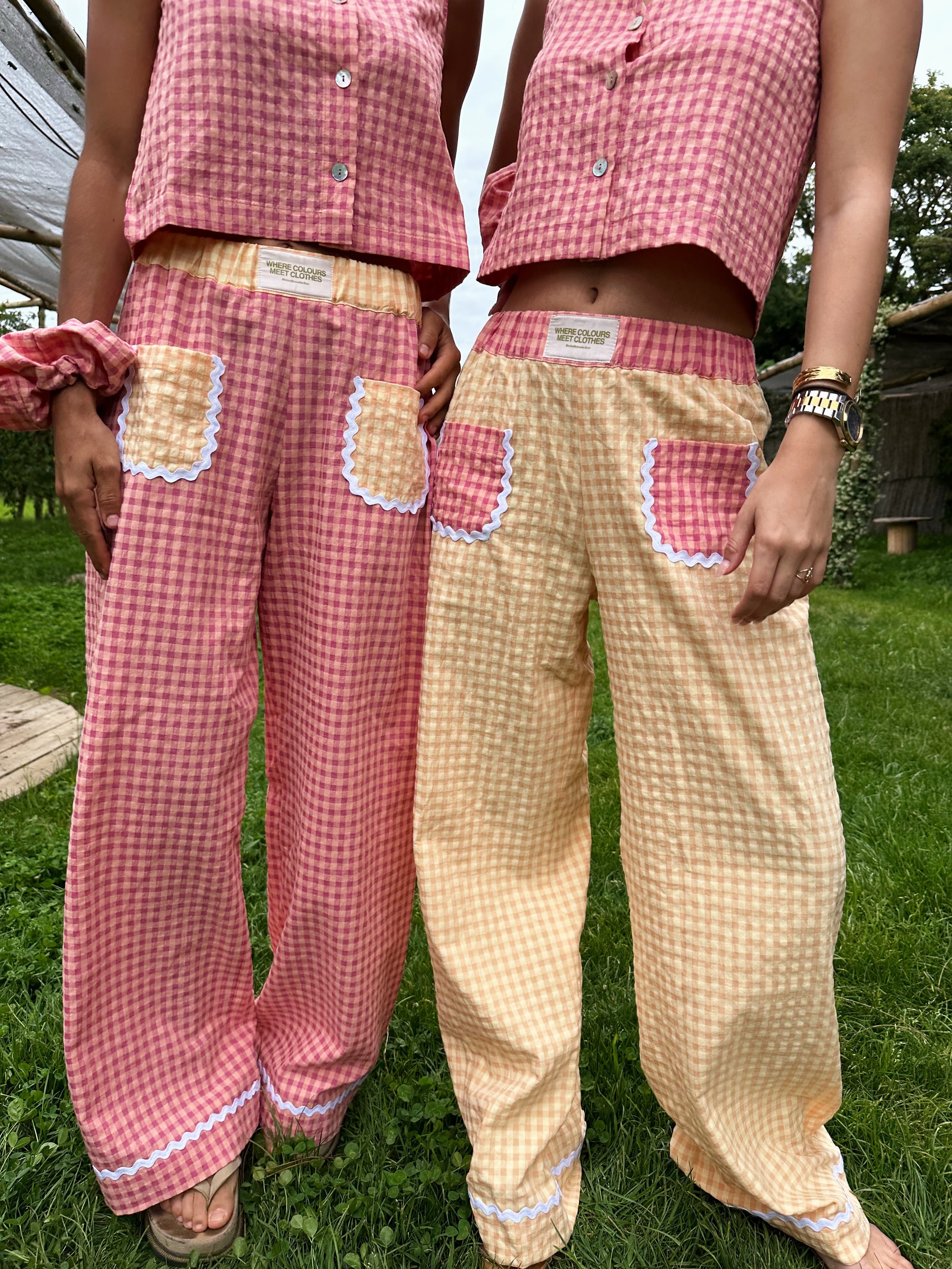 Pantalones Greta Vainilla