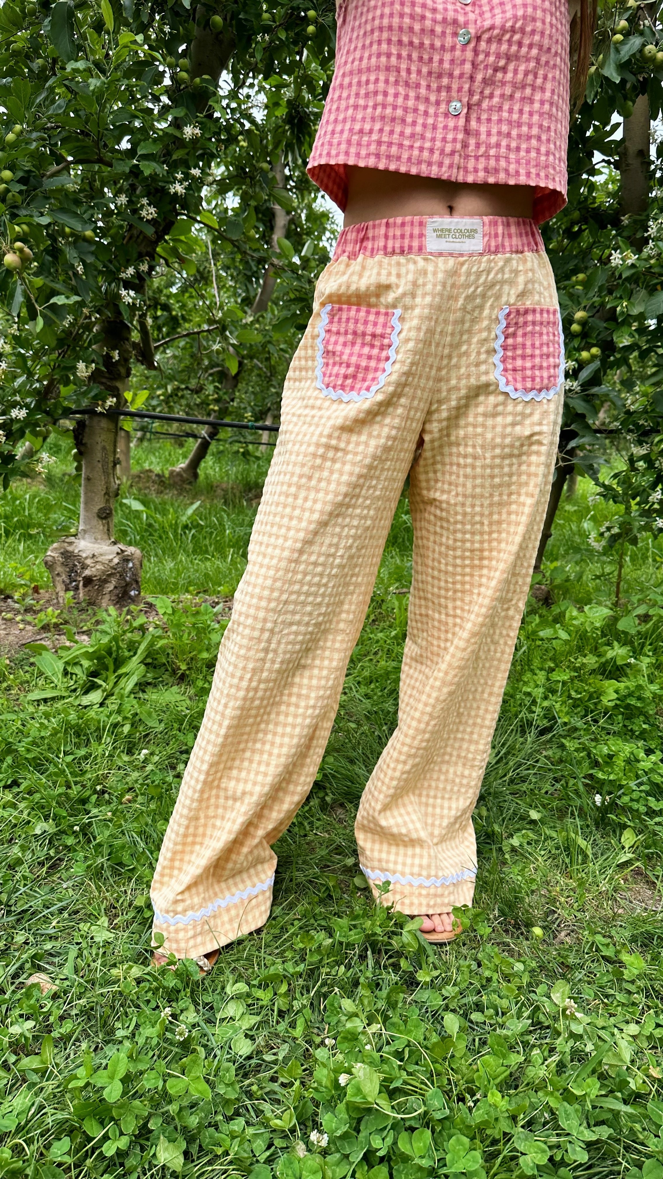 Pantalones Greta Vainilla