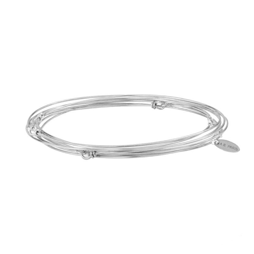 Bracelet Semainier Baila Argent ( Lot De 7 )