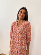 Robe Mica Grenat