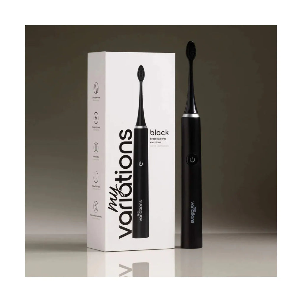 Black Toothbrush + Case + Mount