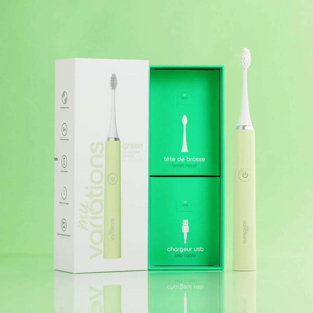 Brosse Verte + Étui + Support