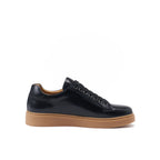 Lace-Up Trainers - Black - Men's