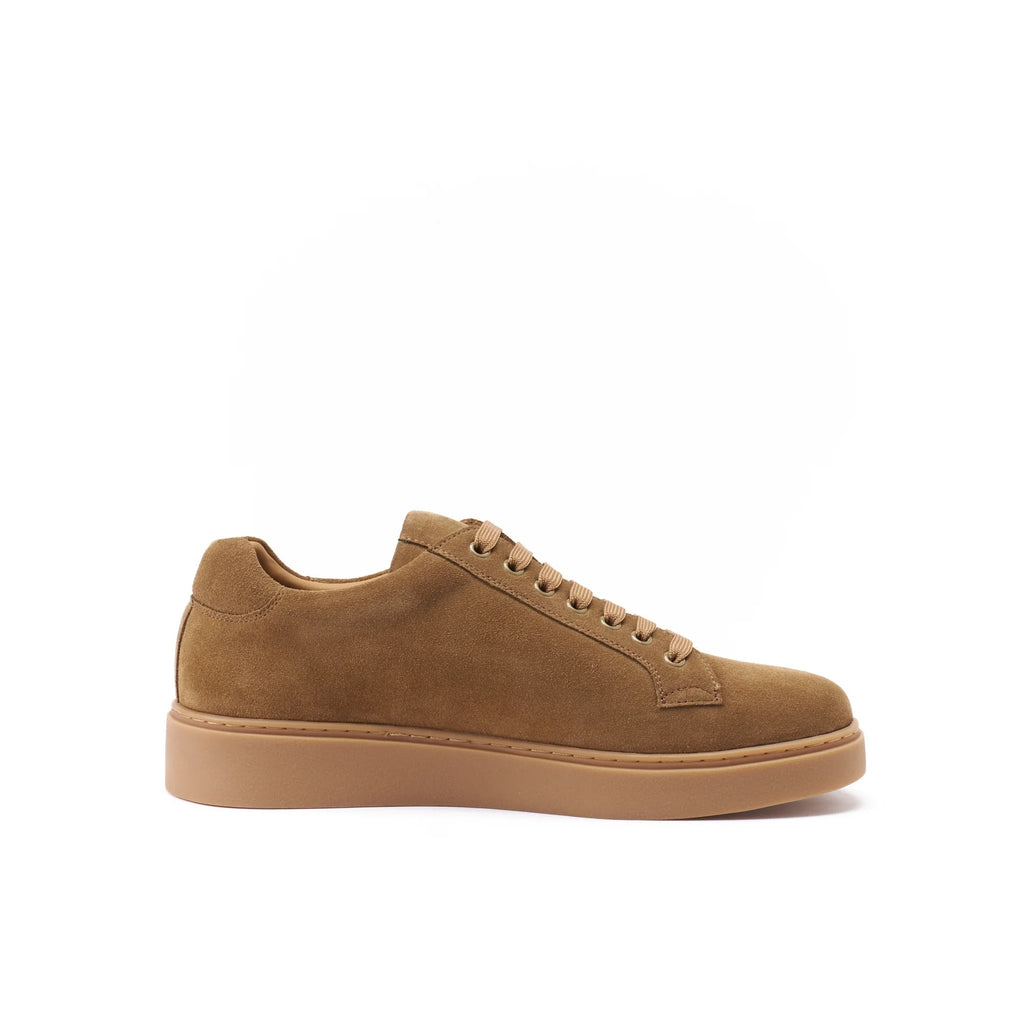 Lace-up Trainers - Brown - Men