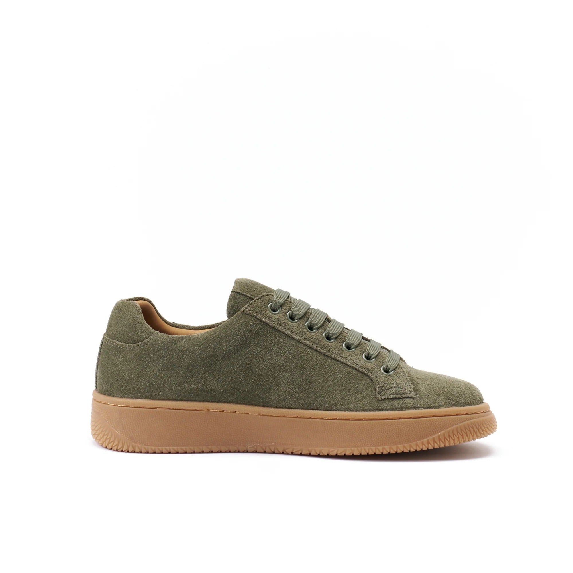Zapatillas Con Cordones - Té Verde - Mujer