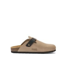 Sabots Noe Suede Taupe - Femme