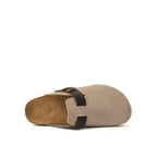 Sabots Noe Suede Taupe - Femme