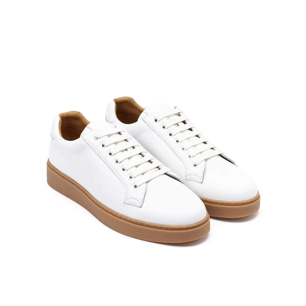 Zapatillas Con Cordones - Blanco - Hombre
