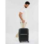 Expandable 4-Wheel Cabin Suitcase - Flux - Black