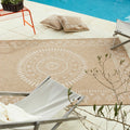Nature - Tapis D'Intérieur/Extérieur - Polypropylène - Blanc