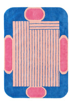 Nuage Sucré - Indoor Rug - Wool/Cotton - Blue