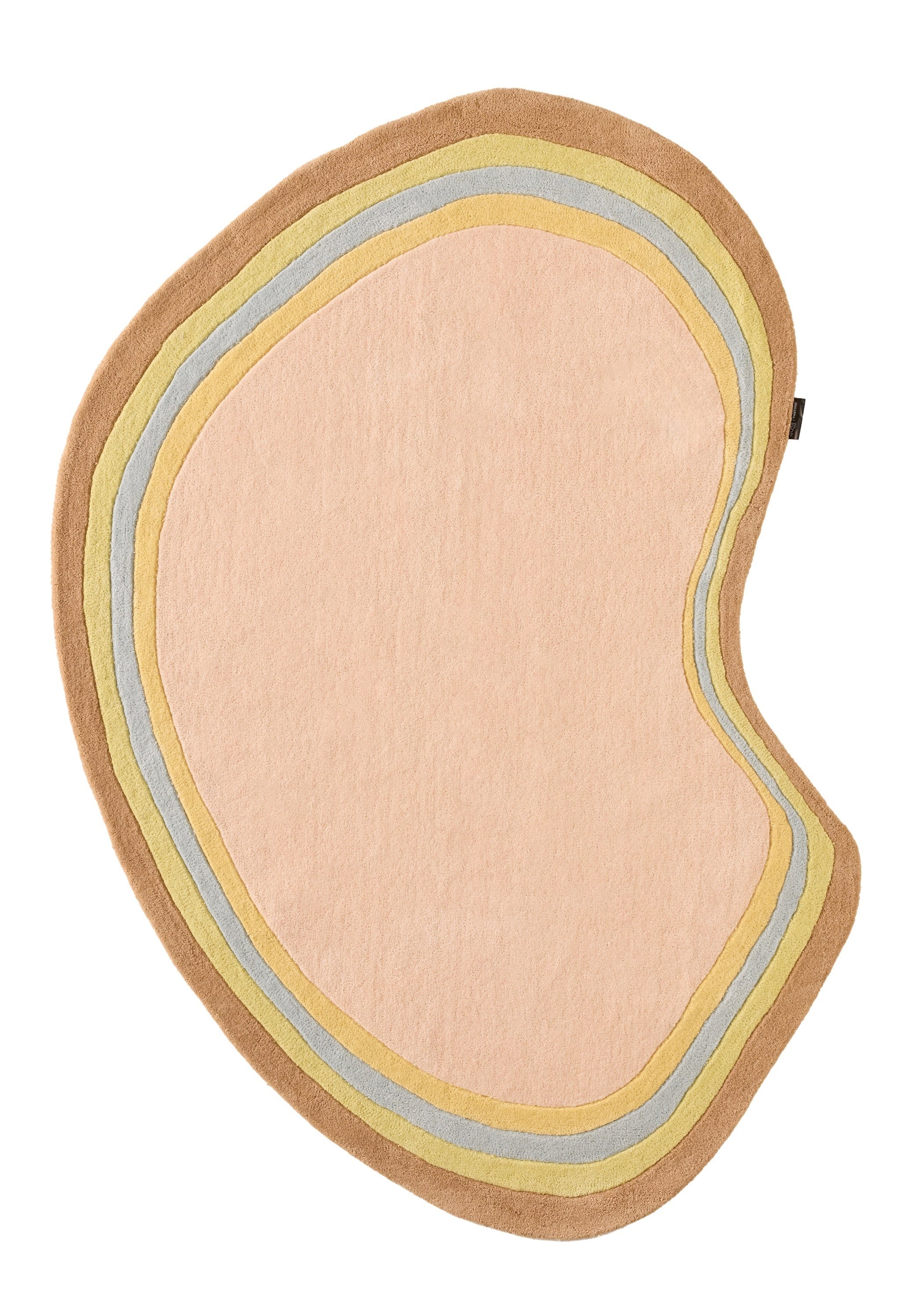 Rayon Tendre - Tapis D'Intérieur - Laine/Coton - Multi