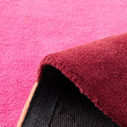 Nuage Sucré - Tapis D'Intérieur - Laine/Coton - Rose