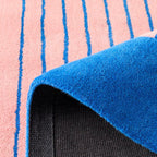 Nuage Sucré - Indoor Rug - Wool/Cotton - Blue