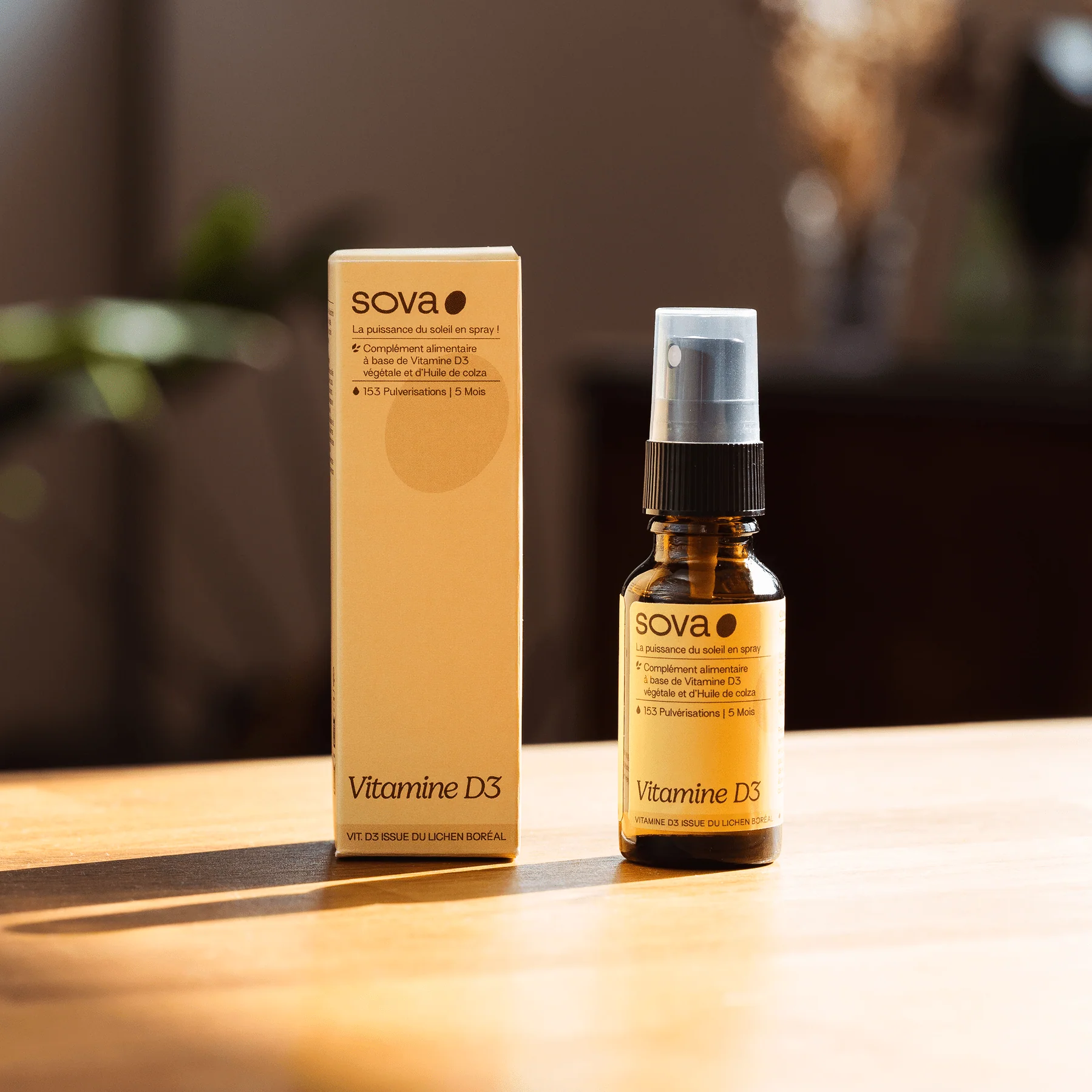 Vitamine D3 Vegan - 5 Mois De Cure, Format Spray !