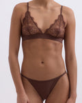 Gwen Bra - Dark Brown