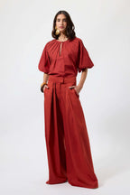 Pantalon Chloe Terracota