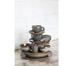 Lot De 4 Saucières - Indi Grey Surface - By Sergio Herman