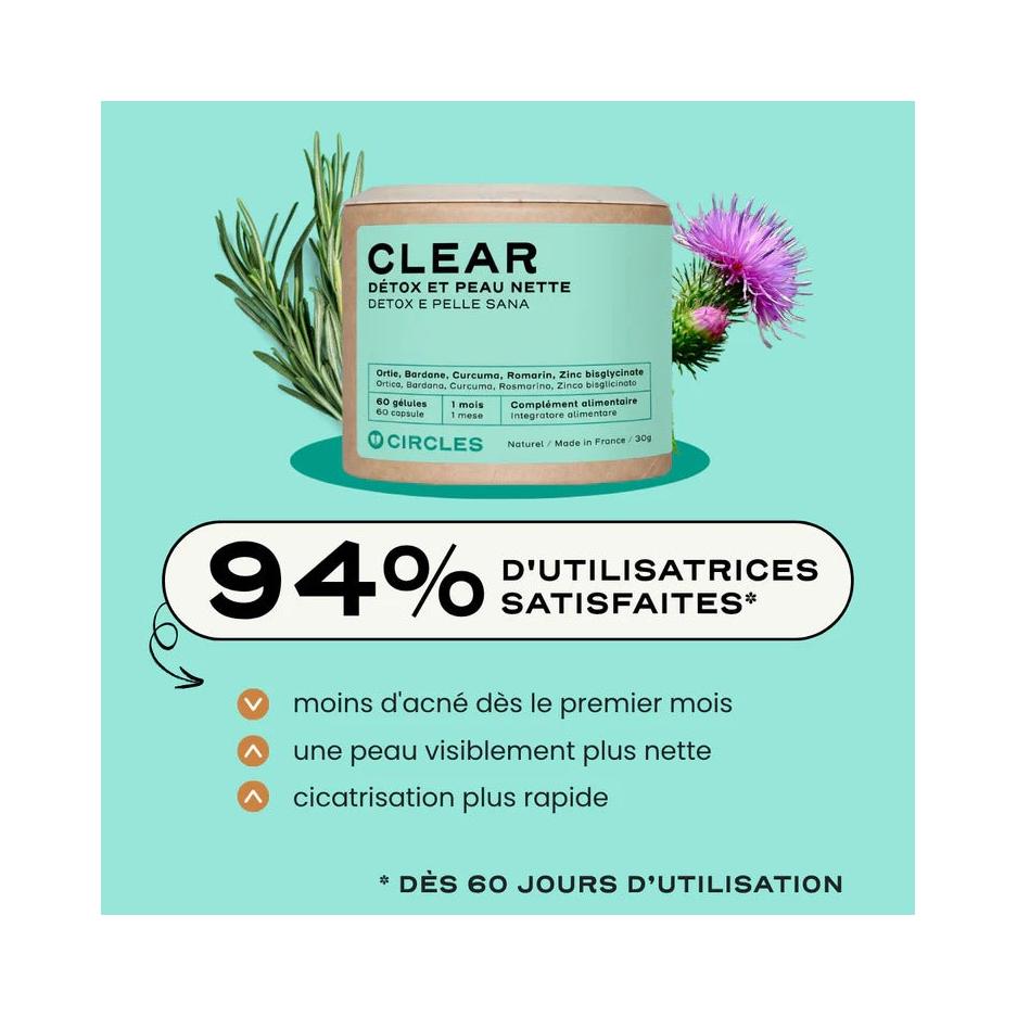 Claro - Desintoxicación hormonal y acné