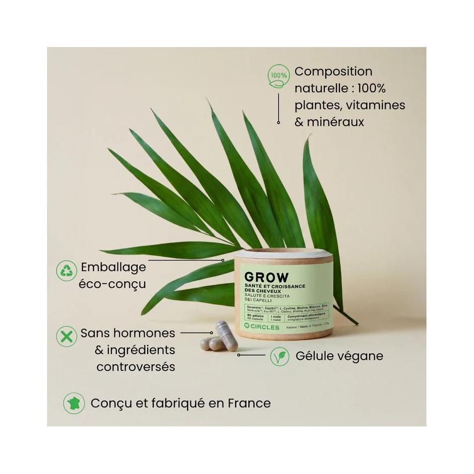 Crecer – Salud y crecimiento del cabello