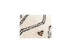 Naly - Tapis Poils Longs - Motif Graphique