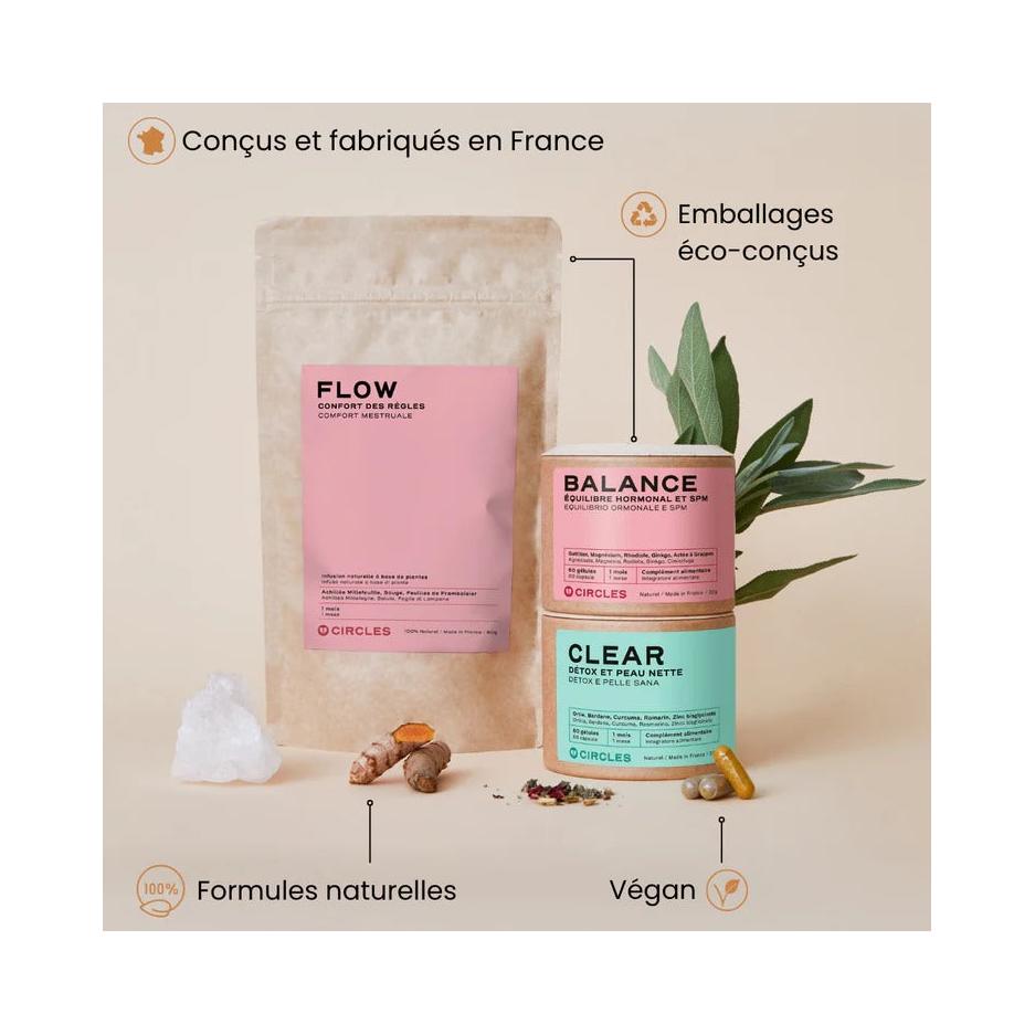 Trio Rééquilibrage Total - Rééquilibrage Hormonal Complet