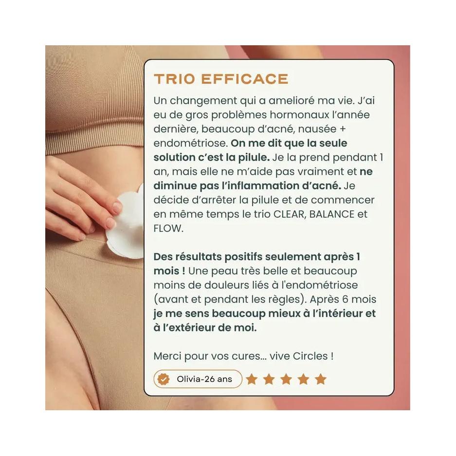 Trio Rééquilibrage Total - Rééquilibrage Hormonal Complet