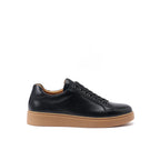 Lace-Up Trainers - Black - Men's
