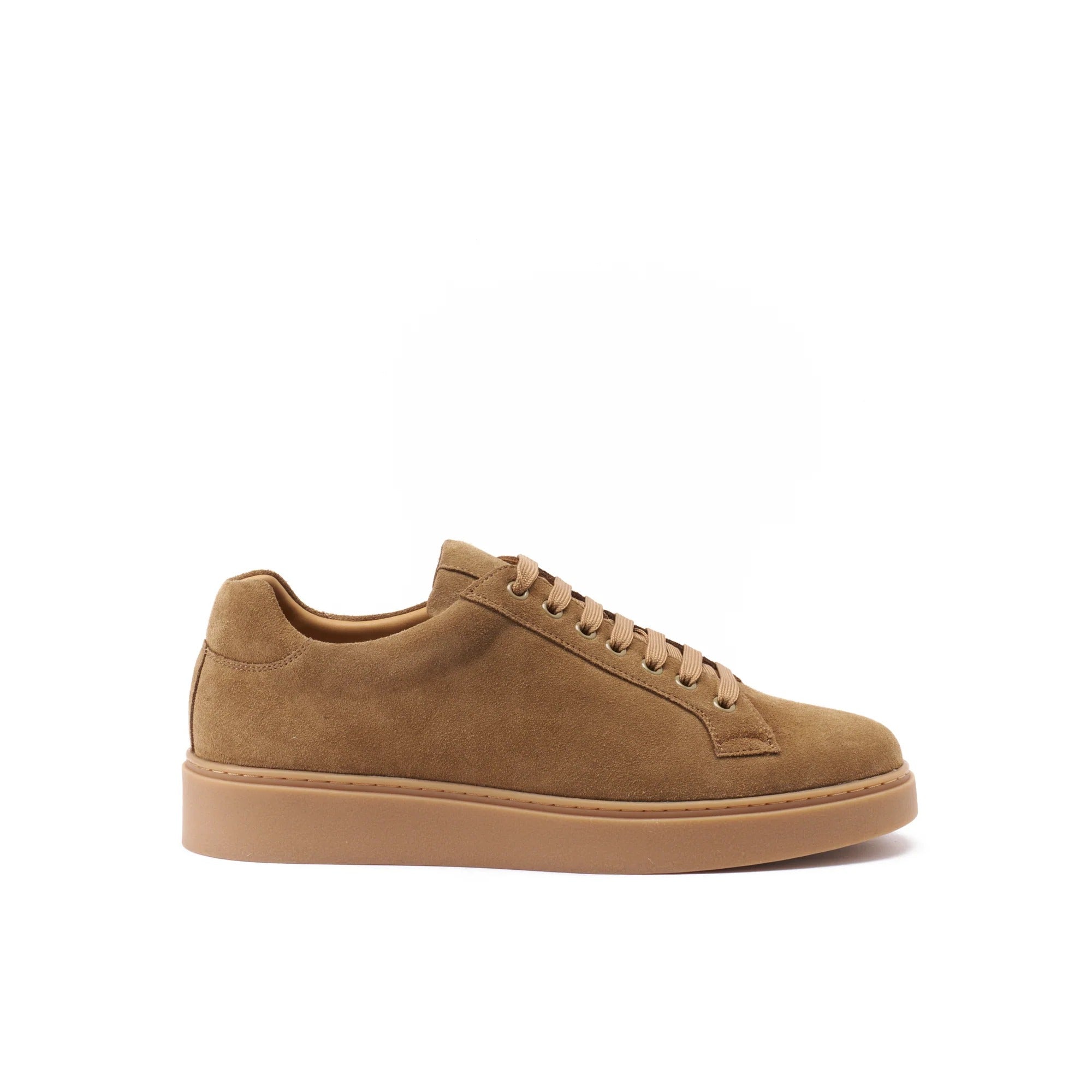 Lace-up Trainers - Brown - Men