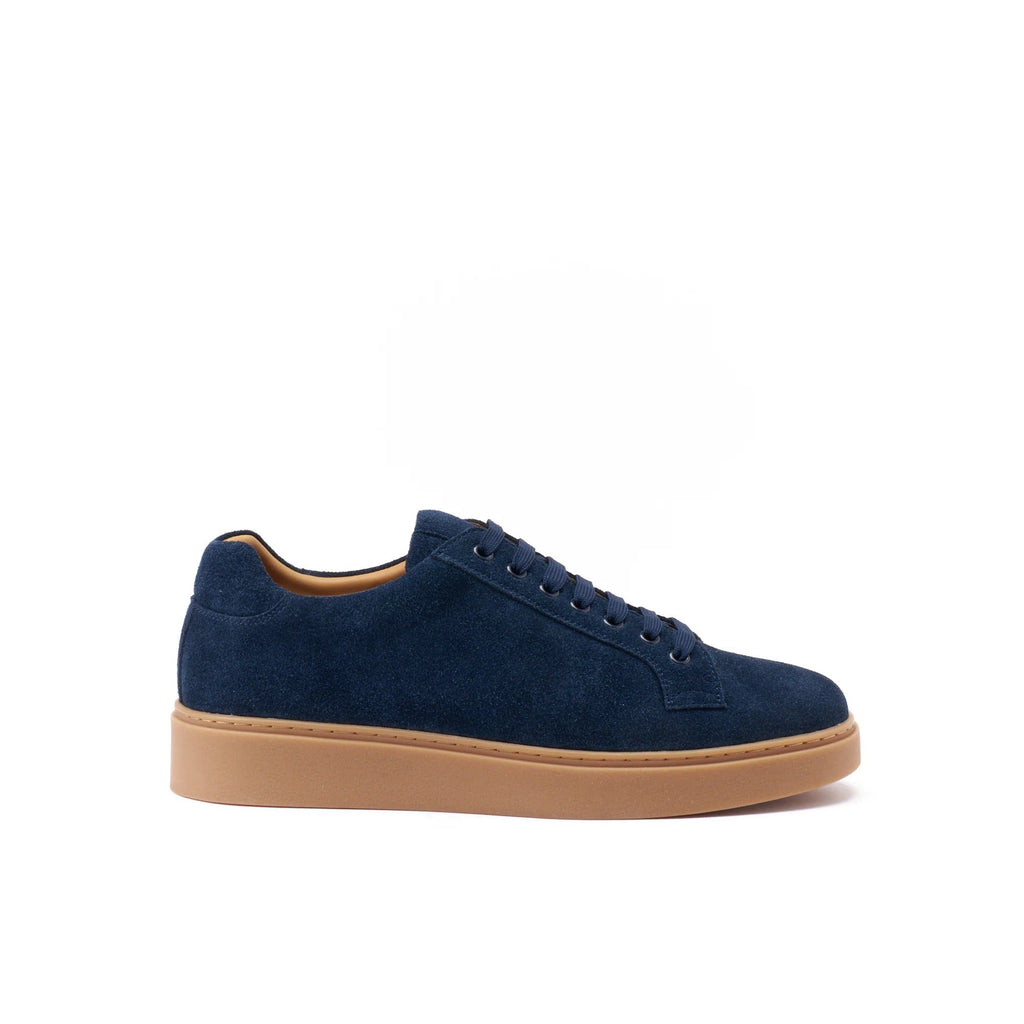 Baskets À Lacets - Bleu Marine - Homme