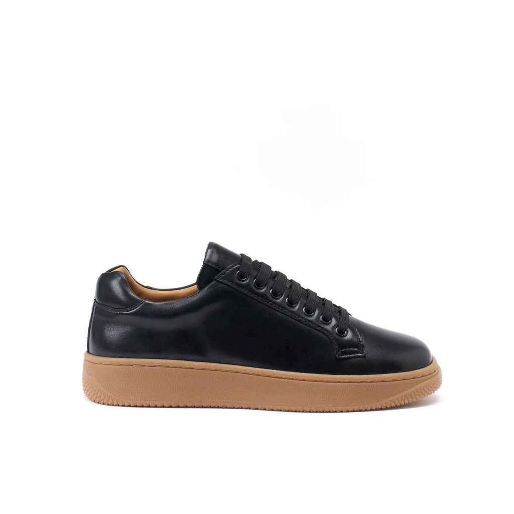 Baskets À Lacets - Noir - Femme