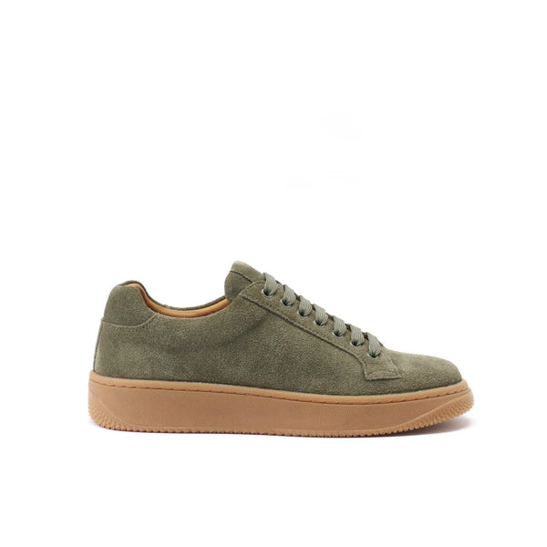 Zapatillas Con Cordones - Té Verde - Mujer
