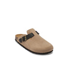 Sabots Noe Suede Taupe - Femme