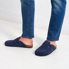 Sabots Noe Suede Navy - Homme