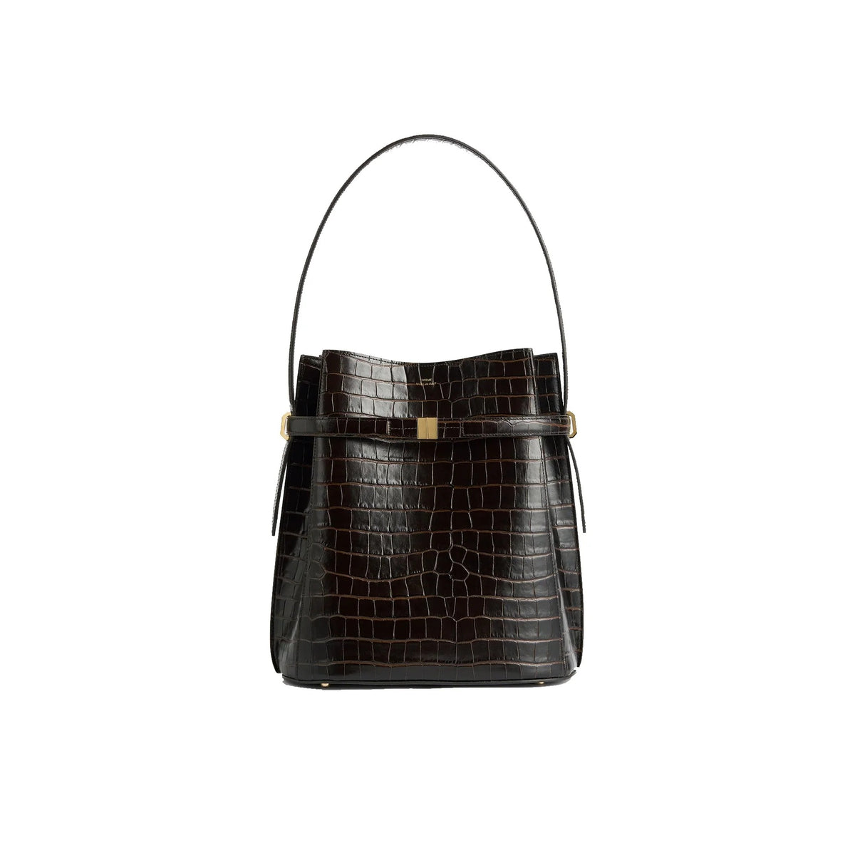 Sac Toteme Croc-Embossed Bucket