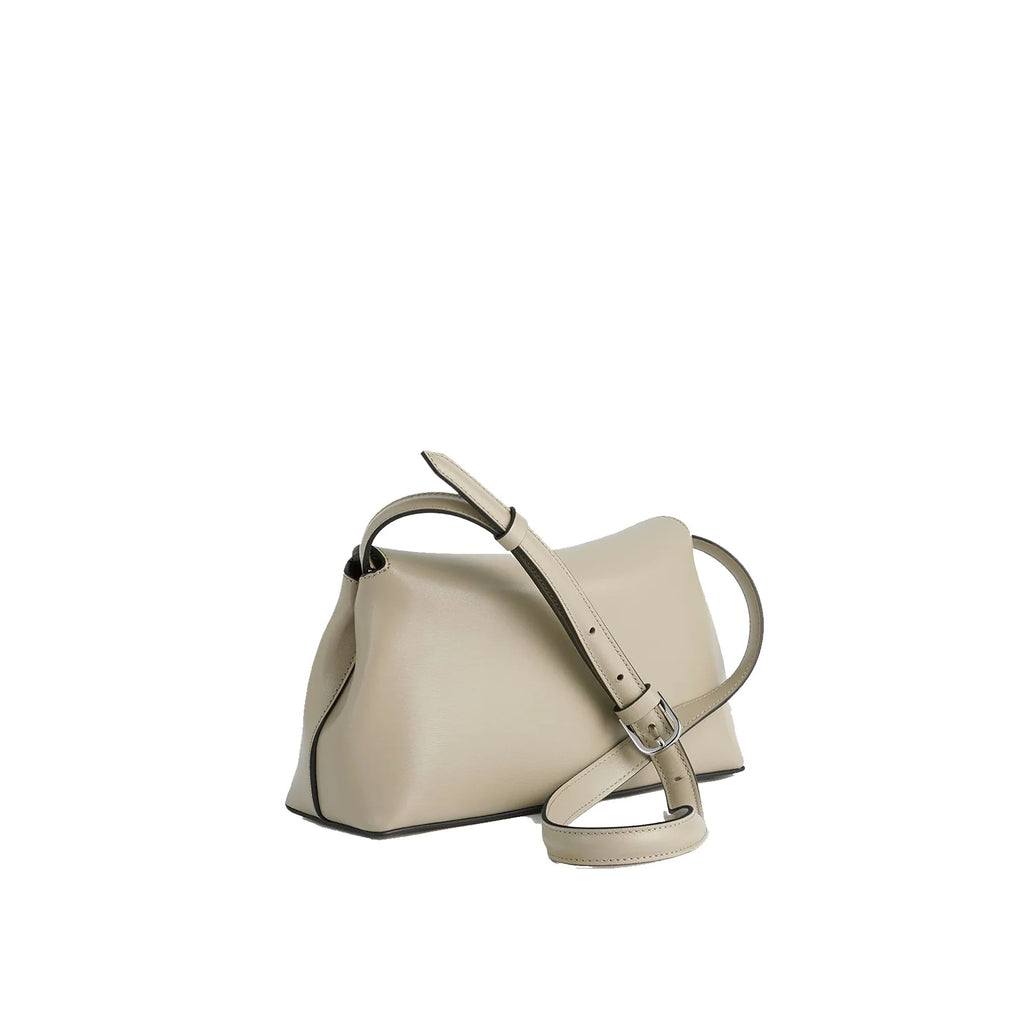 Borsa Toteme T-Lock Clutch in pelle