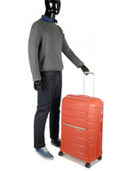 Valise Moyen Séjour Flux - Orange