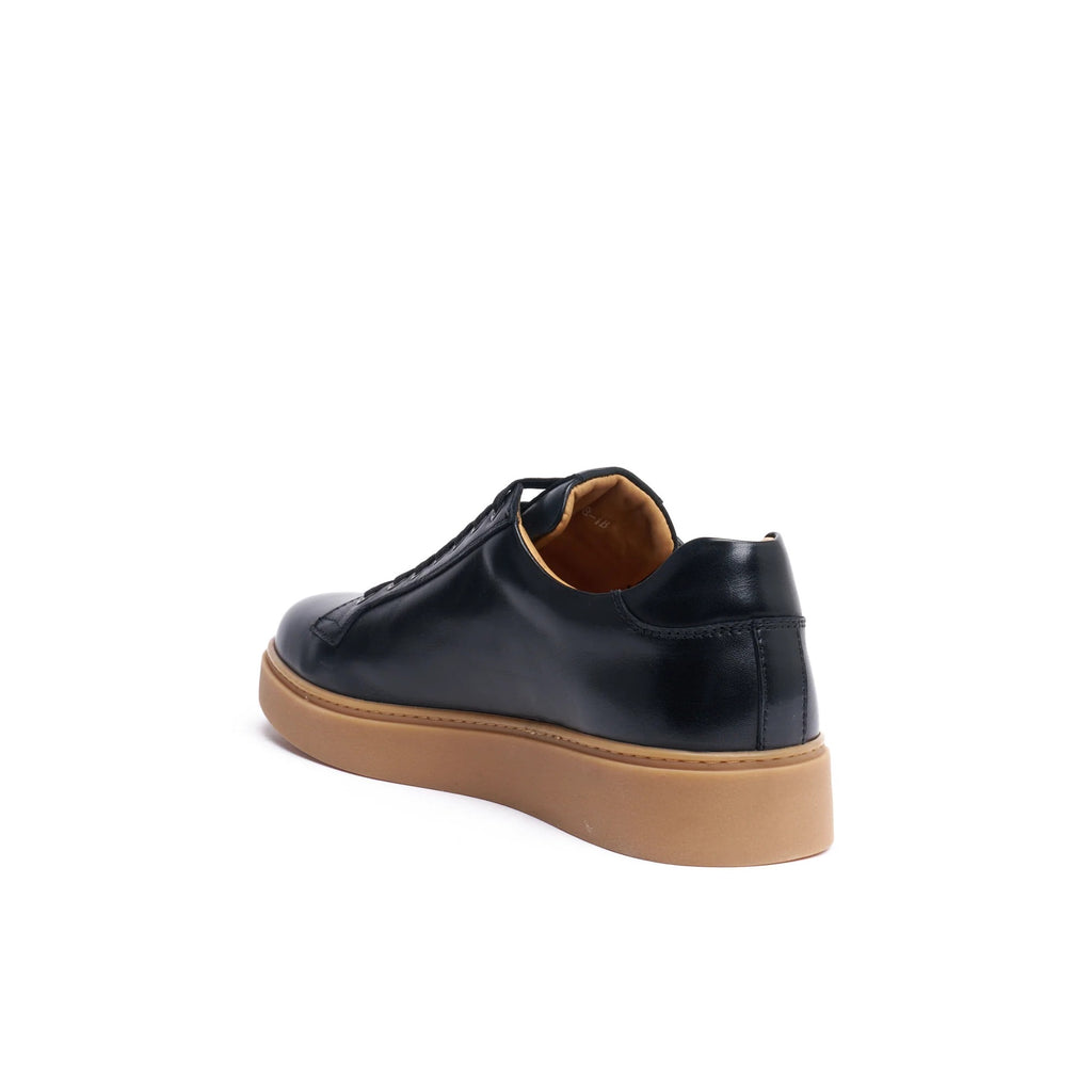 Lace-Up Trainers - Black - Men's