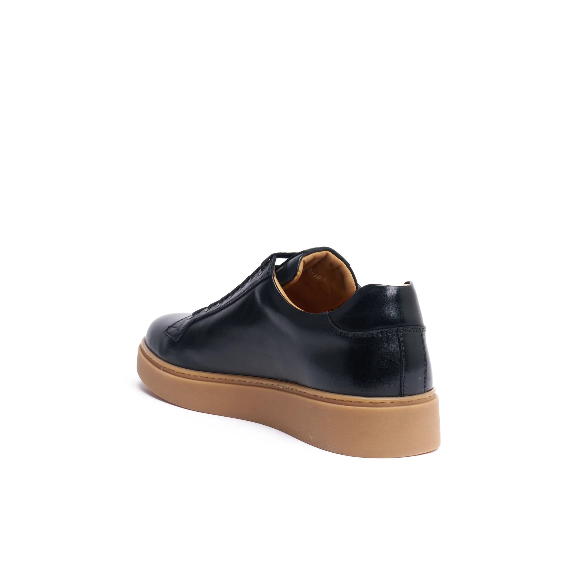 Lace-Up Trainers - Black - Men's