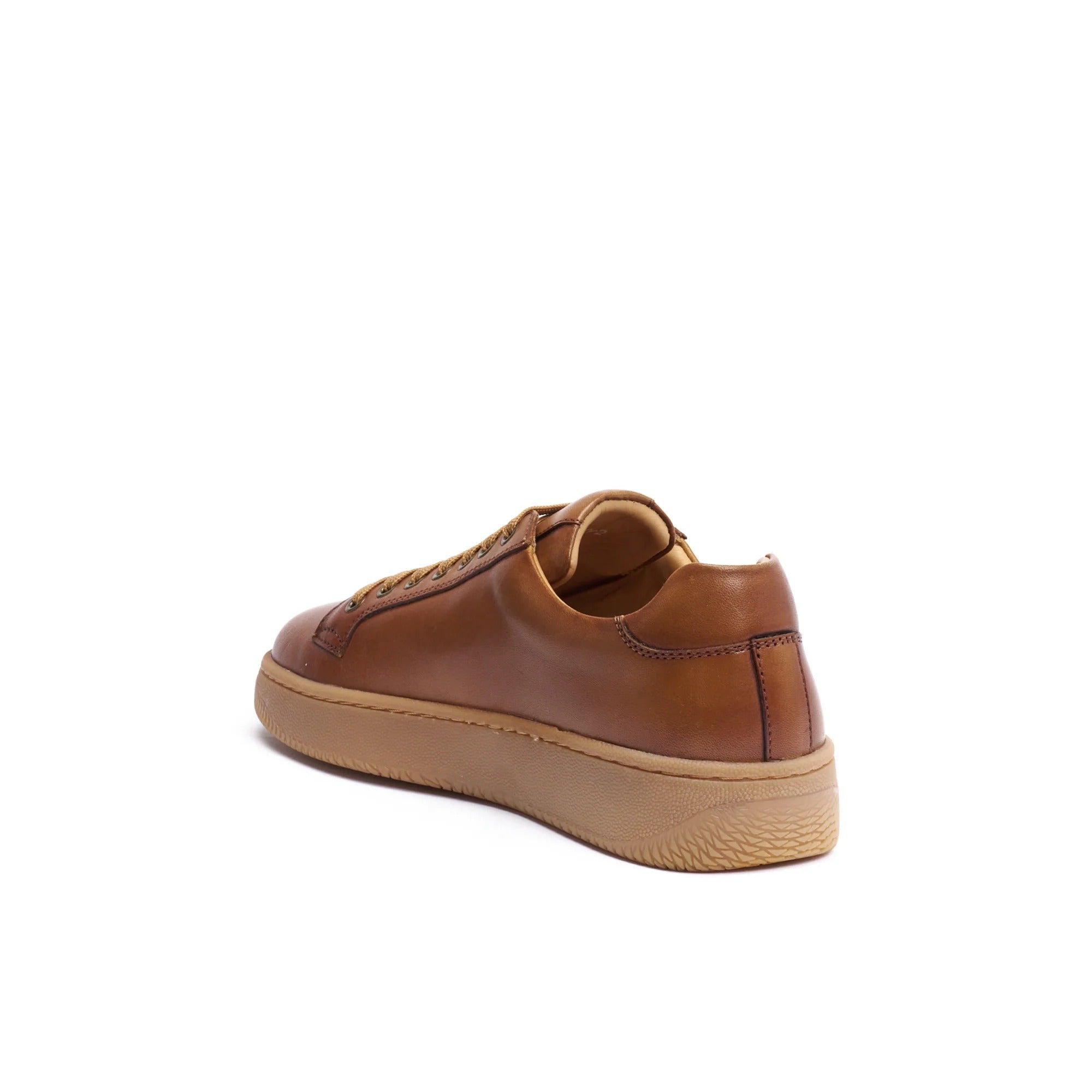 Zapatillas Con Cordones, Color Marrón Claro - Mujer